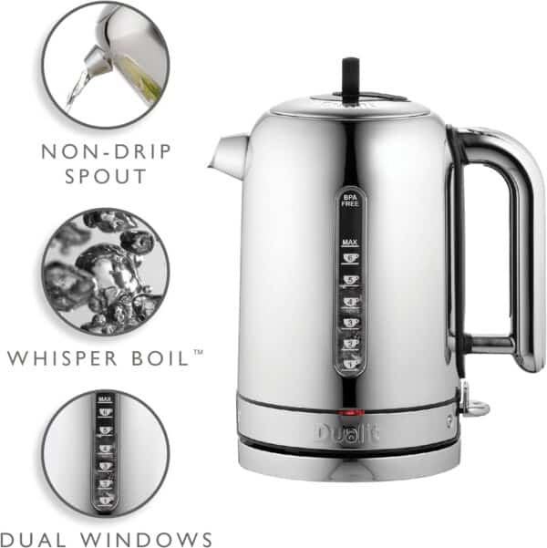 Dualit DA7279 Classic Kettle: Stylish addition to Any Kitchen - Image 3
