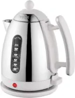 Dualit Da7205 15l Lite Jug Kettle in White with a Sleek Design and Visible Measurement Window
