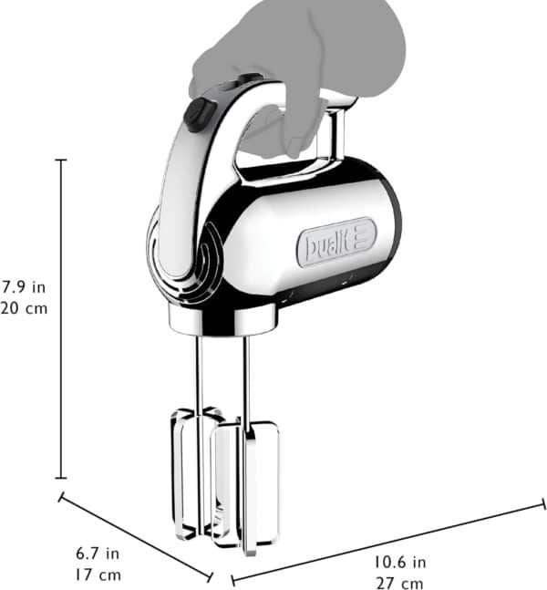 Dualit DA9300 400W Hand Mixer Chrome - Image 7