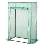 Outsunny 100 x 50 x 150cm Greenhouse w/ Zipper Roll-up Door Outdoor Green