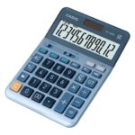 Casio DF120EM-WK Desk Calculator with Tax & Euro Calculations