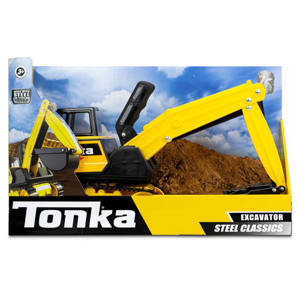 Tonka 06182 Steel Classics Mighty Excavator - Image 4