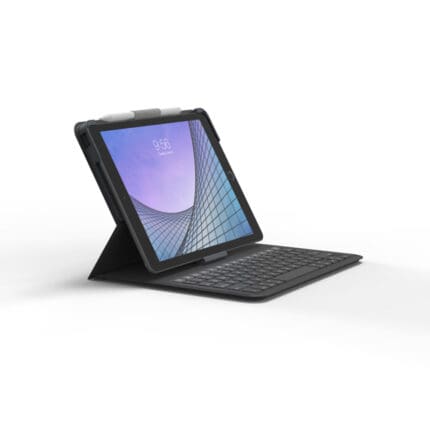 Zagg 103007169 Keyboard Messenger Folio 2 Case for Apple iPad 10.2/10.5"