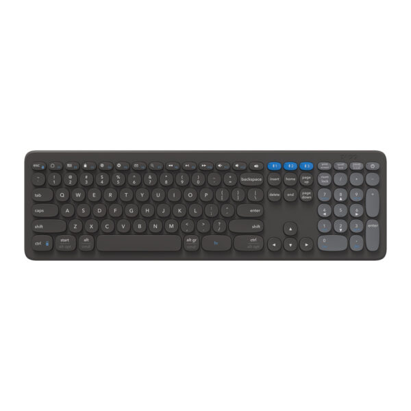 Zagg 103211030 Multi-pairing Full Size Keyboard with Wireless Charging