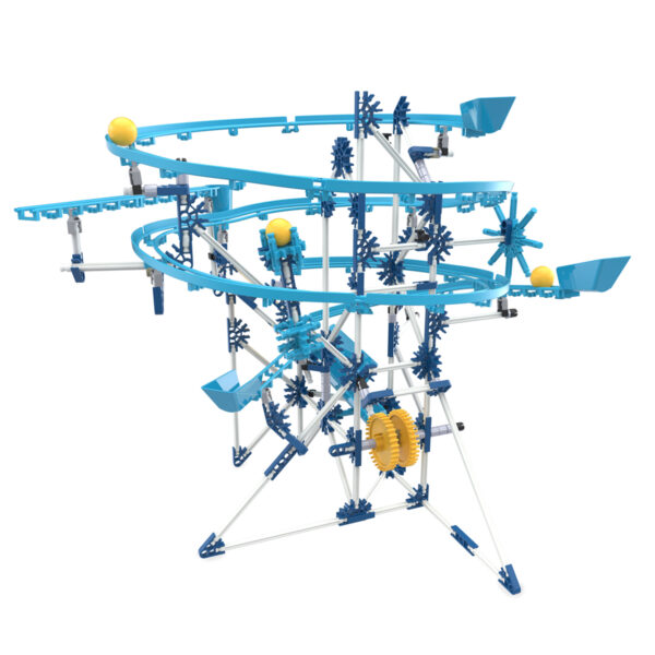 K'NEX KN12467 Thrill Rides Marble Run 3 Model Building Set (with Motor)