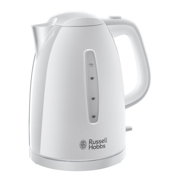 Russell Hobbs RH21270 1.7 Litre Textures Kettle 3000W - White