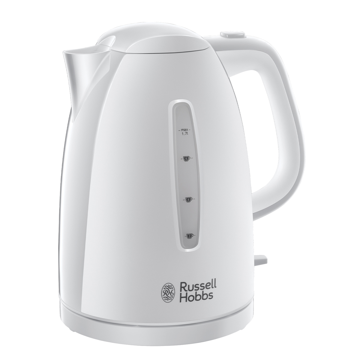21270_1.jpg Russell Hobbs RH21270 1.7 Litre Textures Kettle 3000W - White - Image 1