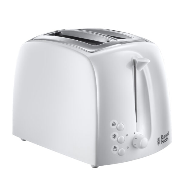 Russell Hobbs RH21640 Textures 2 Slice Toaster - White