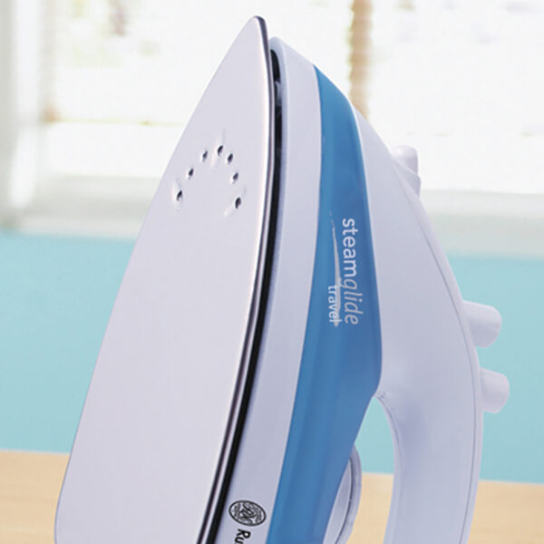 Russell Hobbs RH22470 Steam Glide Travel Iron 760W - White & Blue - Image 5