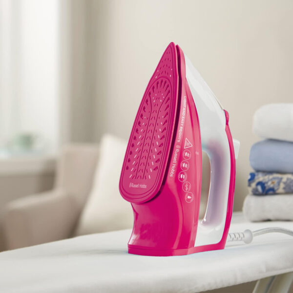 Russell Hobbs RH26480 Light & Easy Brights Steam Iron - Berry - Image 4