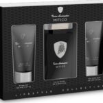 Lamborghini Mitico Gift Set 125ml EDT + 100ml Shower Gel + 100ml Aftershave Balm