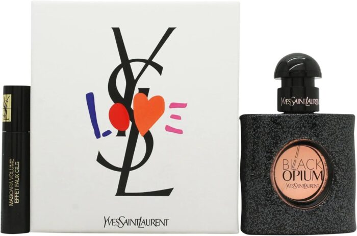 Yves Saint Laurent Black Opium Gift Set 30ml EDP + 2ml Mascara - Image 2