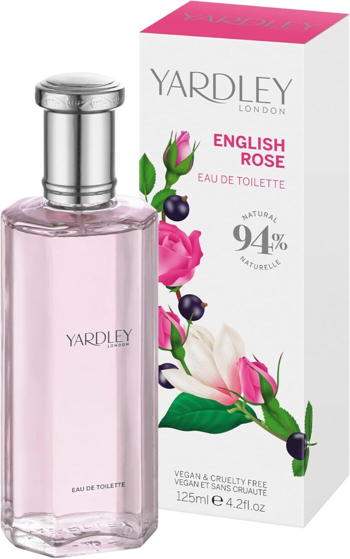 Yardley English Rose Eau de Toilette 125ml Spray