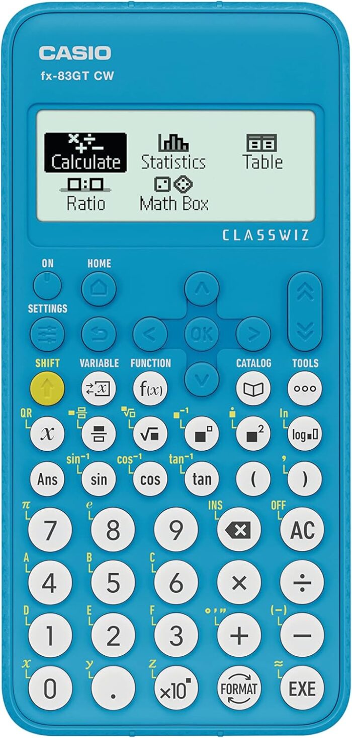 Casio FX83GTCW-BU ClassWiz GCSE Scientific Calculator - Blue - Image 2