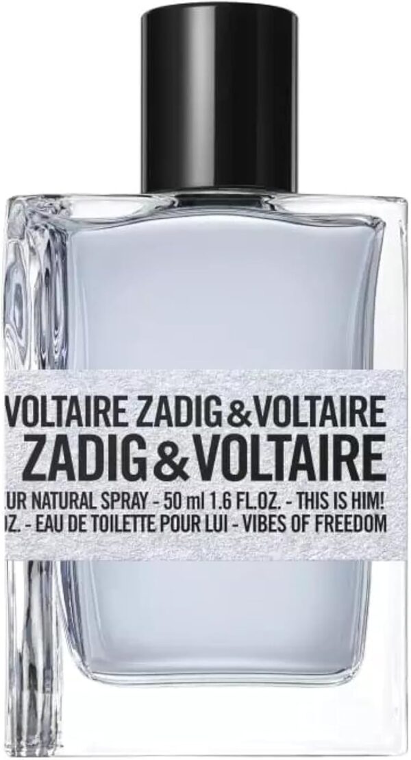 Zadig & Voltaire This is Him! Vibes of Freedom Eau de Toilette 50ml Spray - Image 2