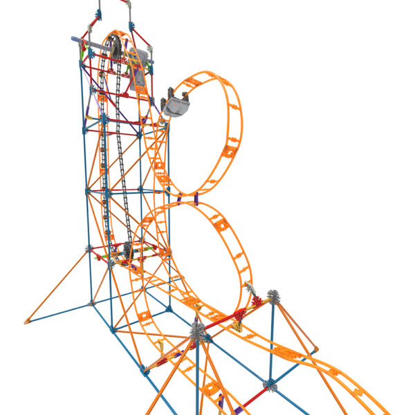 K'NEX KN80216 Thrill Rides Amazin' 8 Roller Coaster - Image 2