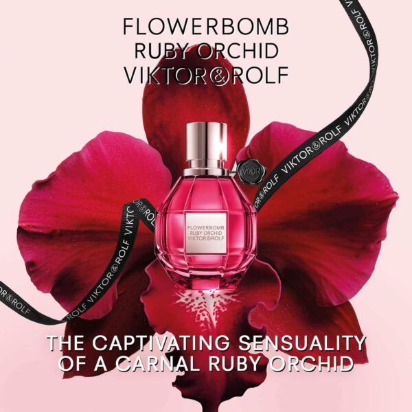 Viktor & Rolf Flowerbomb Ruby Orchid Eau de Parfum 50ml Spray - Image 4