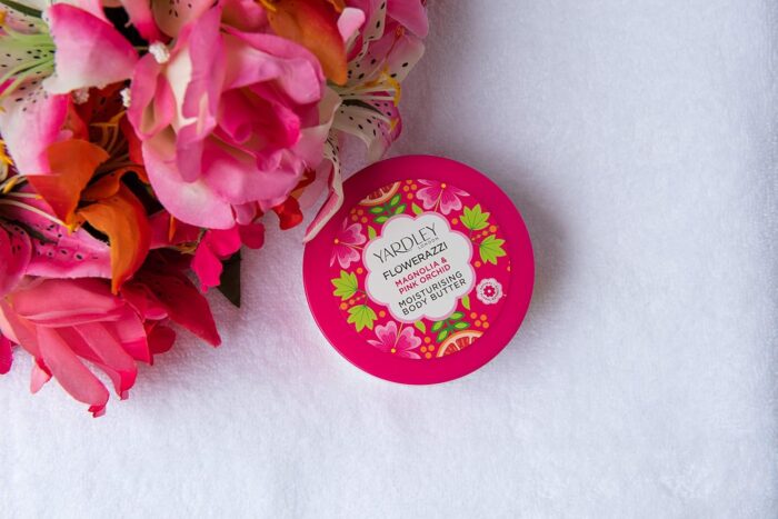 Yardley Flowerazzi Magnolia & Pink Orchid Body Butter 200ml - Image 3
