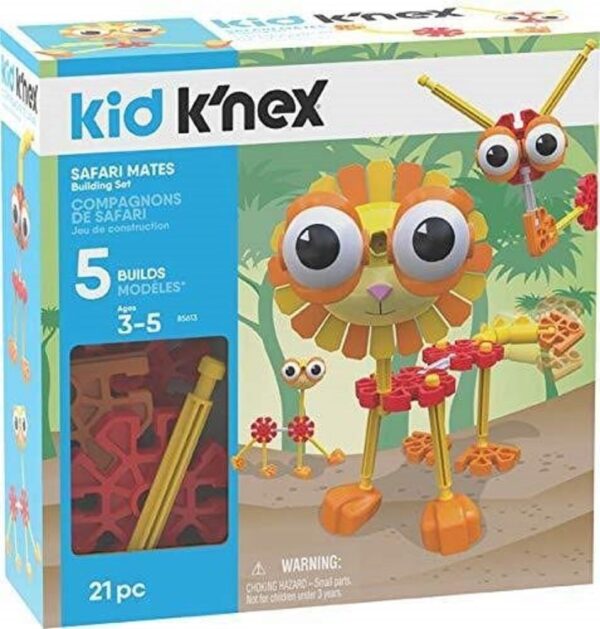K'Nex KN85613 Kid K'Nex Safari Mates Building Set - Image 4