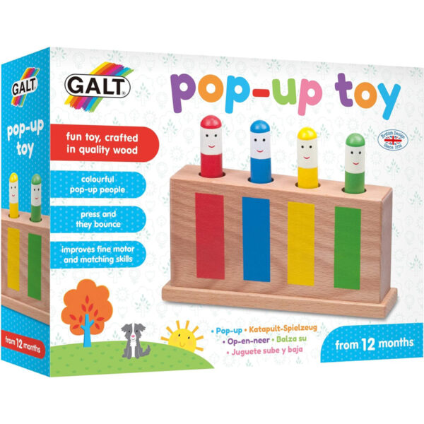 Galt A0138L Wooden Pop-Up Toy - Image 4