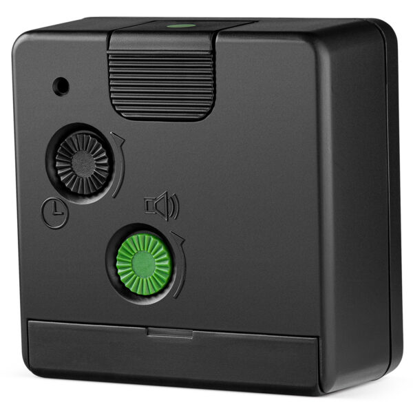 Braun BC02XB Classic Travel Analogue Alarm Clock with Snooze and Light - Black - Image 3