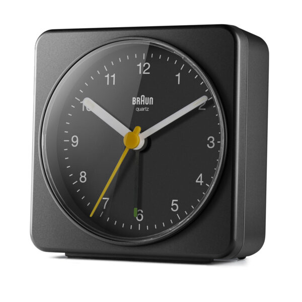 Braun BC03B Classic Analogue Alarm Clock with Snooze and Light - Black - Image 5