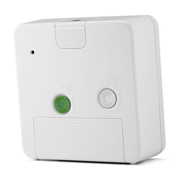 Braun BC03W Classic Analogue Alarm Clock with Snooze and Light - White - Image 4