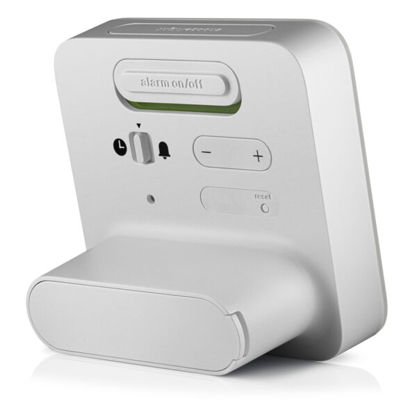 Braun BC09W Digital Alarm Clock with Snooze - White - Image 4