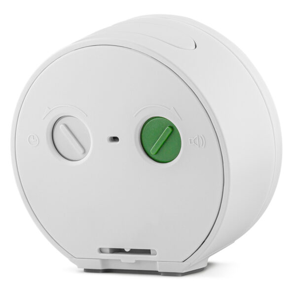 Braun BC12W Classic Analogue Alarm Clock with Snooze and Light - White - Image 3