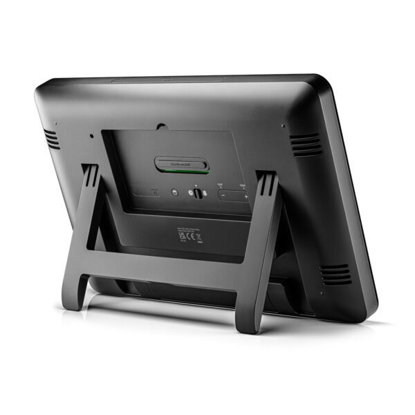 Braun BC14B Digital Wall Clock with Indoor Temperature, Large Reverse LCD Display-Black - Image 2