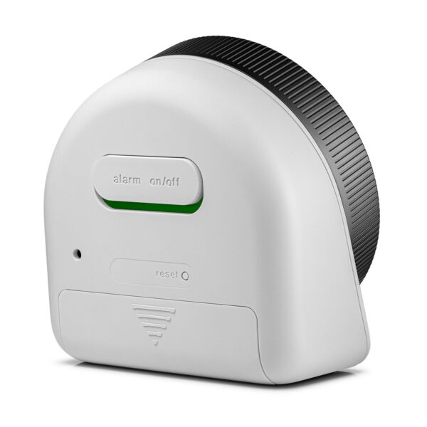 Braun BC24W Digital Alarm Clock with Rotating Bezel for Quick Time Setting - White - Image 5