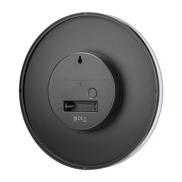 Braun BC26B Classic Analogue Wall Clock with Silent Sweep Movement - Black - Image 3