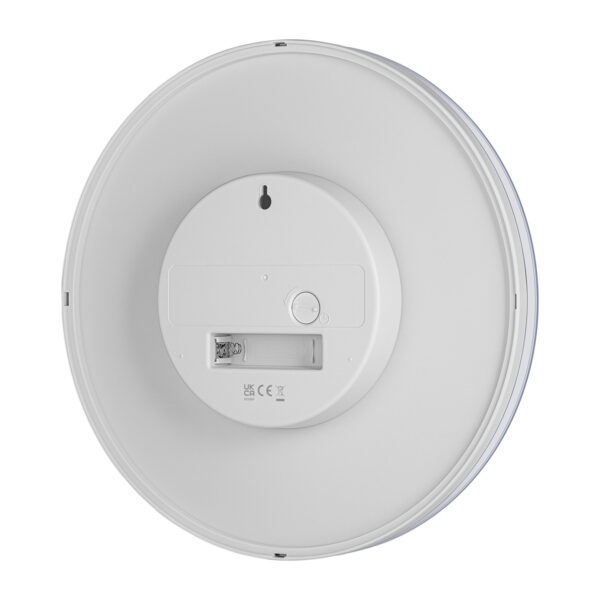 Braun BC26W Classic Analogue Wall Clock with Silent Sweep Movement - White - Image 3