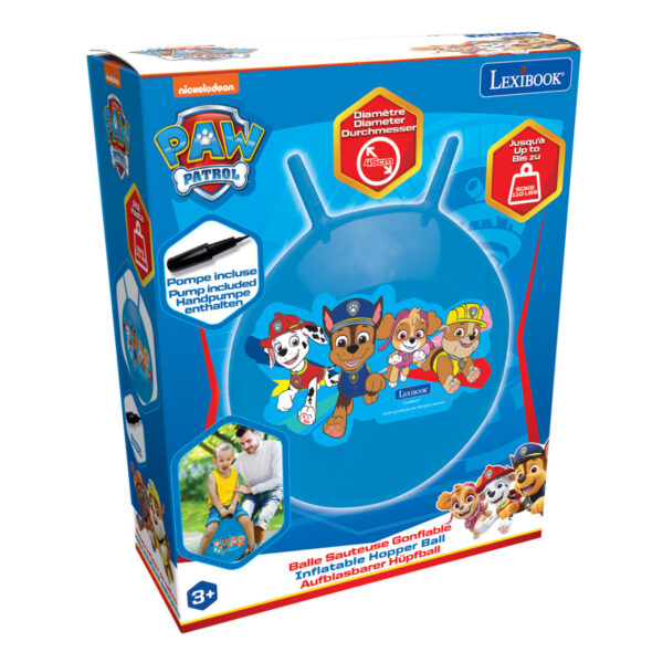 Lexibook BG040PA Paw Patrol Inflatable Hopper Ball 45cm - Image 5