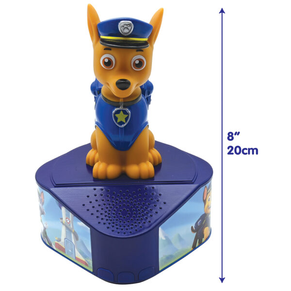 Lexibook BTD80PA Bluetooth Speaker with Paw Patrol Chase Luminous Figurine - Image 3