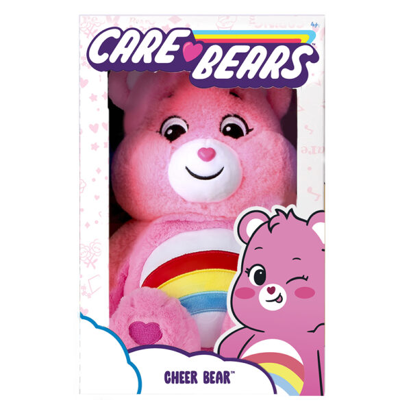 Care Bears CB22061 Medium Plush Toy 14" Toy - Cheer Bear - Image 4