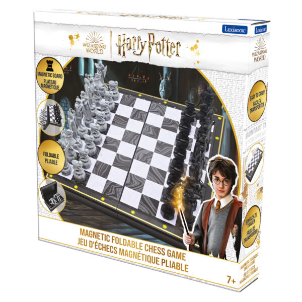 Lexibook CGM300HP Harry Potter Magetic Foldable Chess Game - Image 5