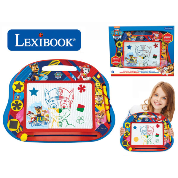 Lexibook CRPA550 Paw Patrol Magnetic Multicolor Drawing Board - Image 3