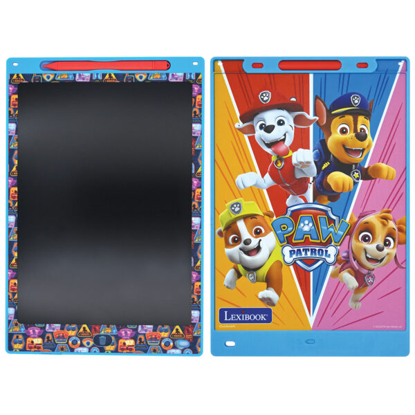 Lexibook CRT10PA Paw Patrol 11 inch Multicolor Learning Drawing E-ink Tablet with Stencils