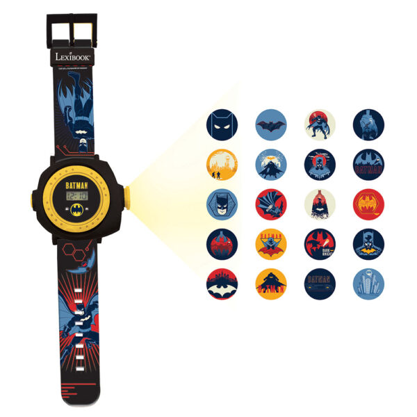 Lexibook DMW050BAT Batman Children's Projection Watch with 20 Images - Image 2