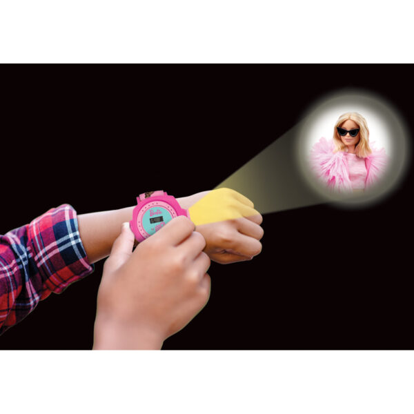 Lexibook DMW050BB Barbie Children's Projection Watch with 20 Images - Image 4