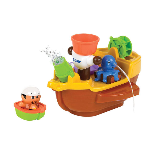 Tomy E71602 Toomies Pirate Ship Bath Toy - Image 2