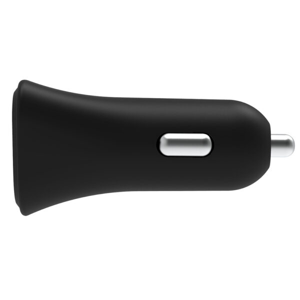 Griffin GP135BLK Single Port 2.4A USB Car Charger with Lightning Cable - Black - Image 3