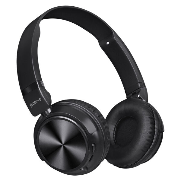 Groov-e GVBT1300BK Pulse Wireless Bluetooth Stereo Headphones - Black