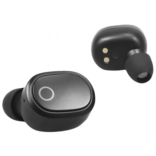 Groov-e GVTW03BK Music Buds True Wireless Earphones with Charging Case - Black