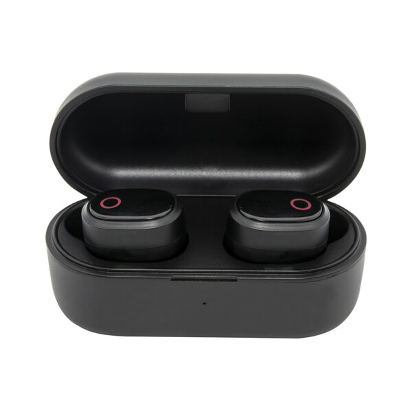 Groov-e GVTW03BK Music Buds True Wireless Earphones with Charging Case - Black - Image 2