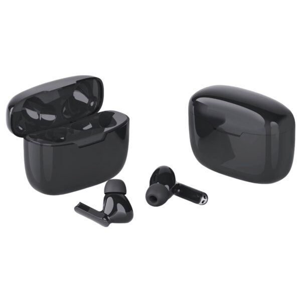 JVC HAB5T/BLACK True Wireless Bluetooth Earbuds with Charging Case - Black - Image 2