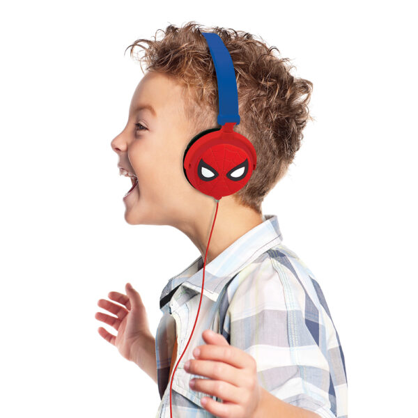 Lexibook HP010SP Spider-Man Foldable Stereo Headphones with Volume Limiter - Image 4