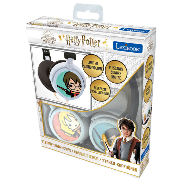 Lexibook HP015HP Harry Potter Foldable Stereo Headphones with Volume Limiter - Image 5