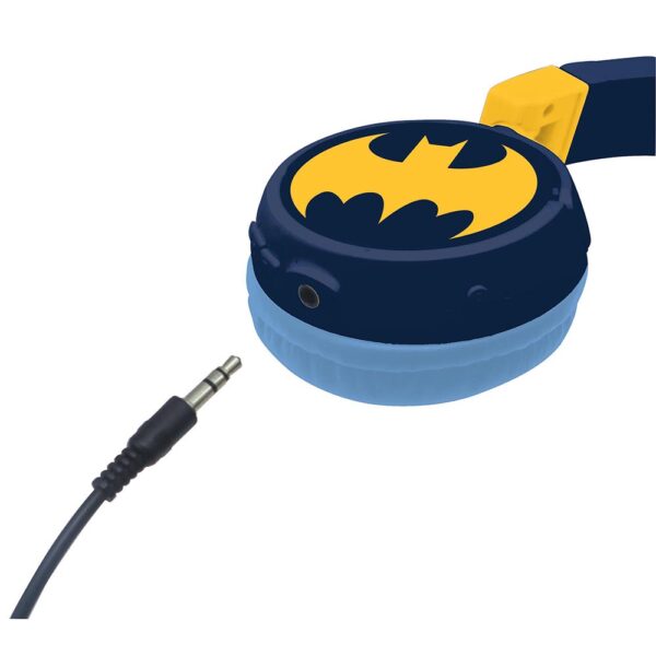 Lexibook HPBT010BAT Batman Bluetooth & Wired Foldable Headphones - Image 3